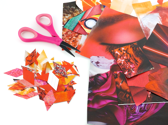 Omiyage Blogs: Make: Magazine Collage Patterns